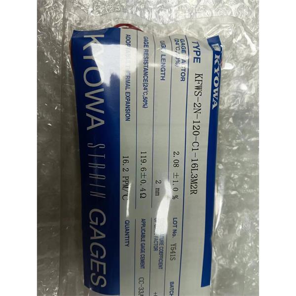 日本KYOWA超大箔式應變片KFEM-10-120-C1-11 L5M3S