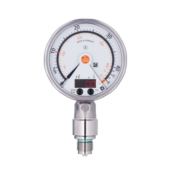 德國IFM易福門帶模擬顯示屏的齊平式壓力傳感器PG2737 PG-001-REA01-MFRKG/US/ /P