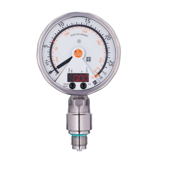 德國IFM易福門帶模擬顯示屏的齊平式壓力傳感器PG2737 PG-001-REA01-MFRKG/US/ /P