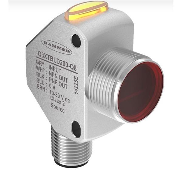 BANNER邦納美國Q3X系列光電傳感器Q3XTBLD50-Q8