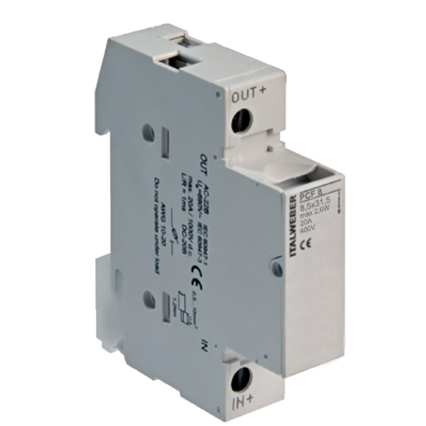 意大利ITALWEBER PCF 保險(xiǎn)絲座PCF 8x31 3P+N 20A