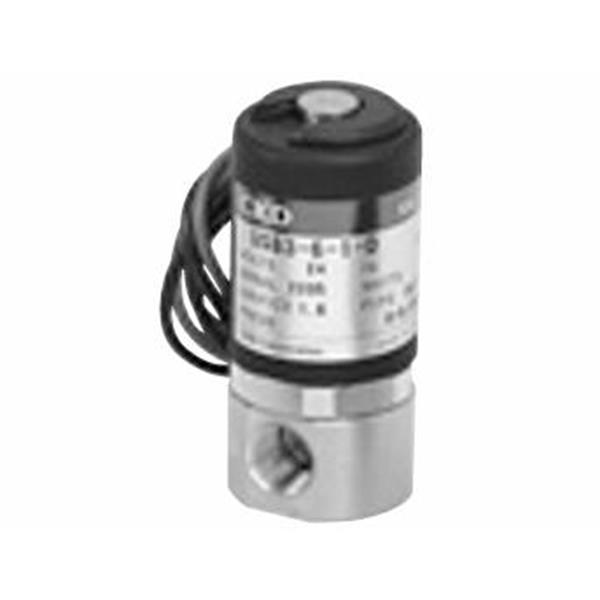 CKD喜開理多種流體小型直動(dòng)式2通電磁閥USB3-6-3-B-DC24V